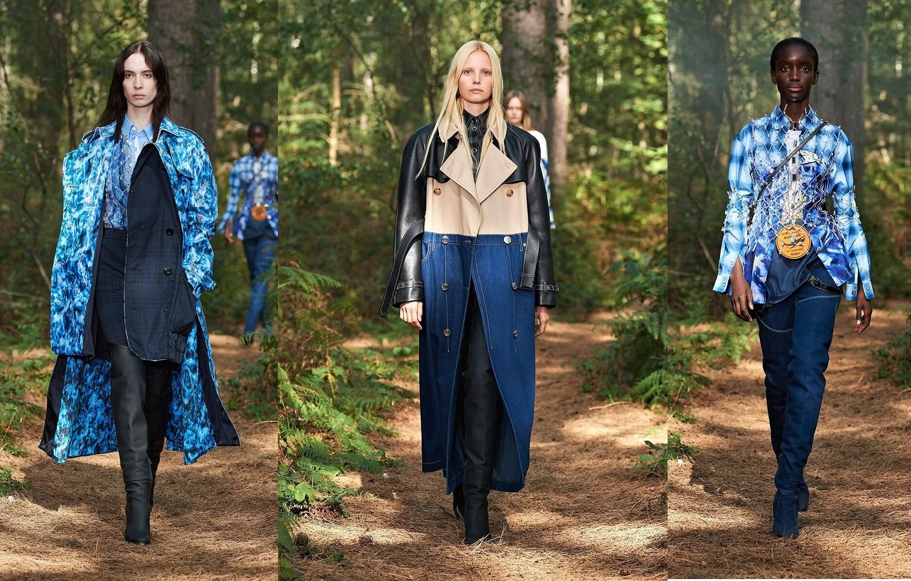 Tisci's Burberry Sp 2021: Nature, Technology, Myth, Imagination